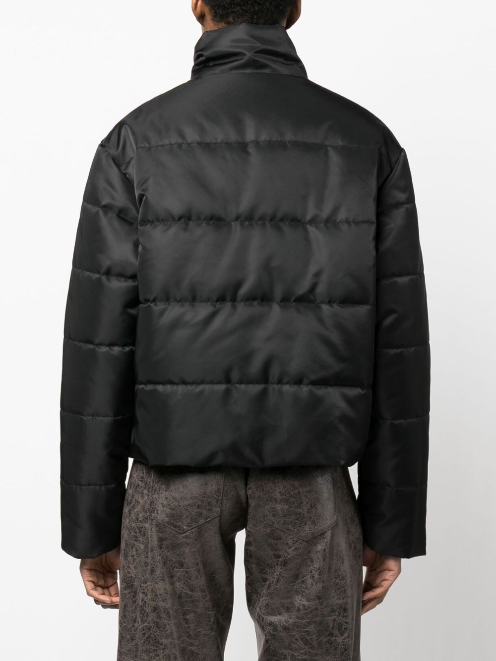 button-up puffer jacket - 4