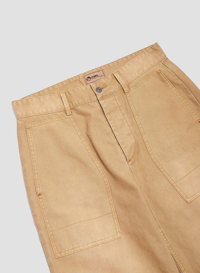 Nigel Cabourn Carpenter Pant Canvas in Tan outlook