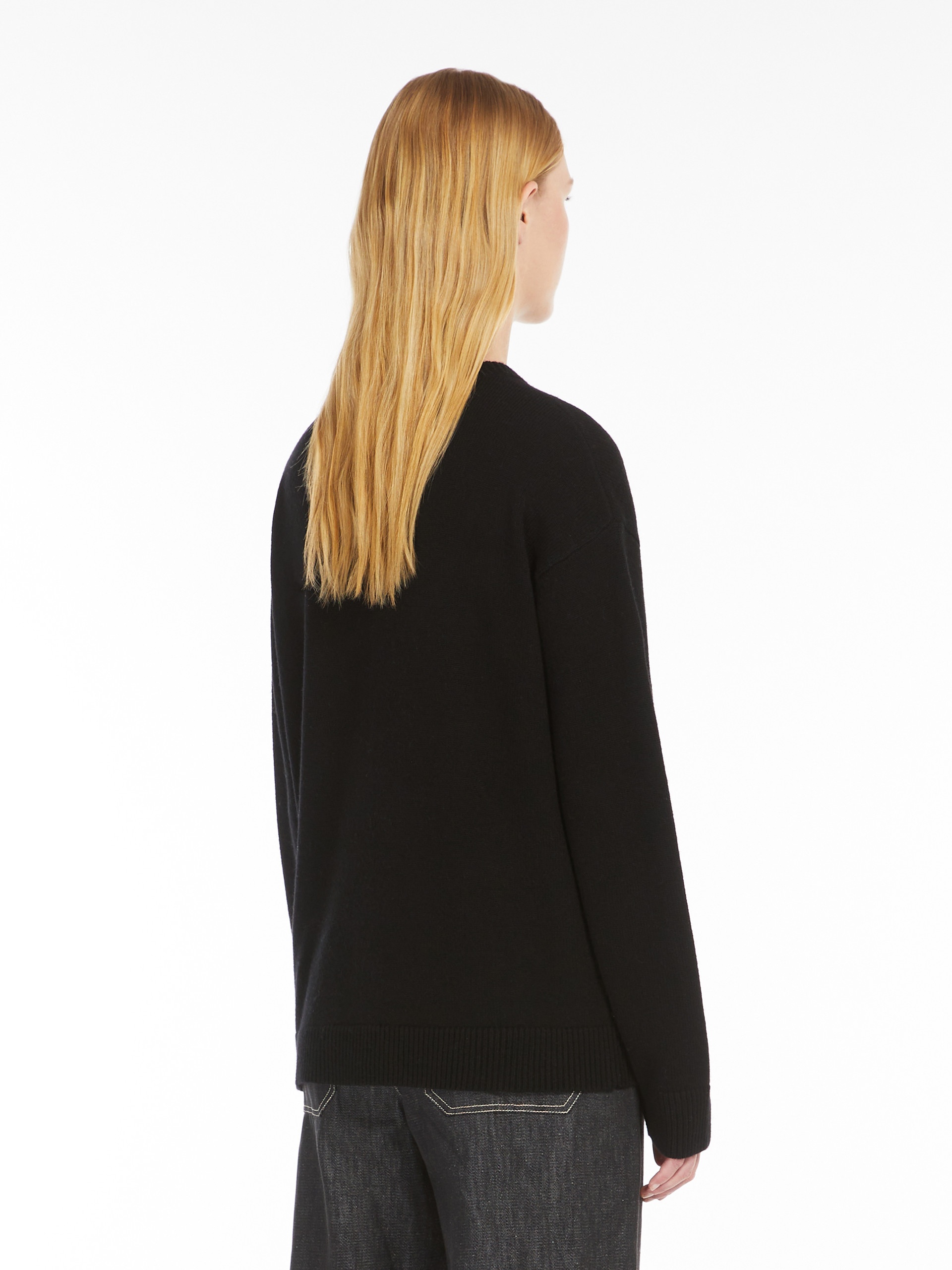 KASSEL Wool and cashmere jumper with logo - 4