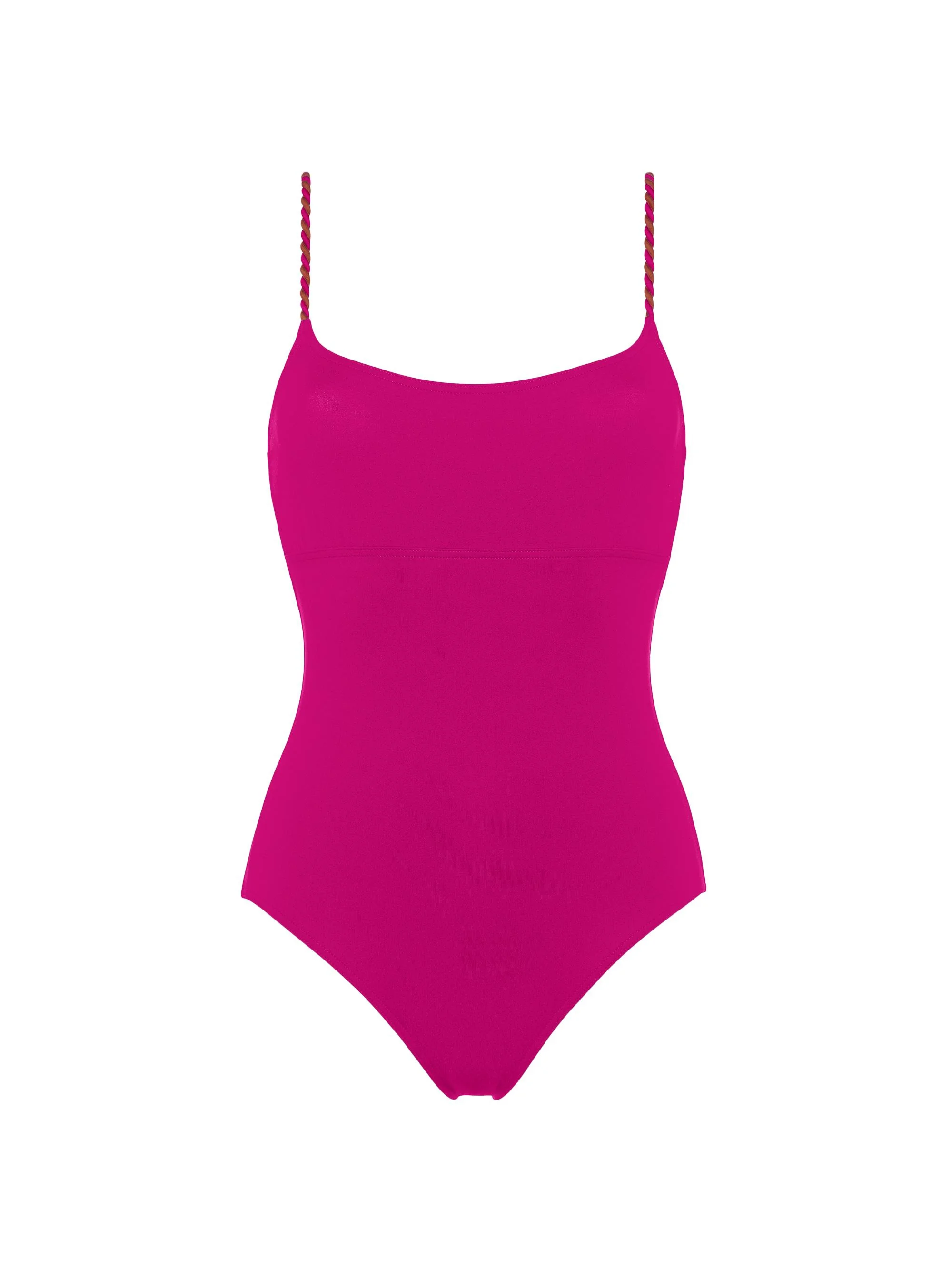 Women's Carnaval One-Piece Tank Swimsuit - Sunset Caramelo - 1