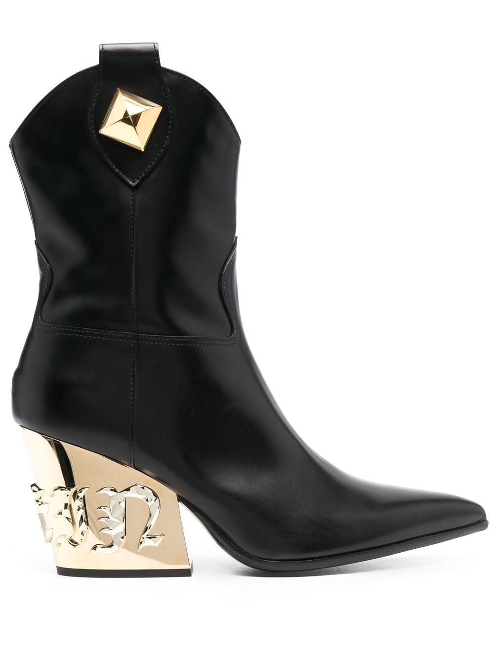 Gothic Plein CowBoy ankle boots - 1