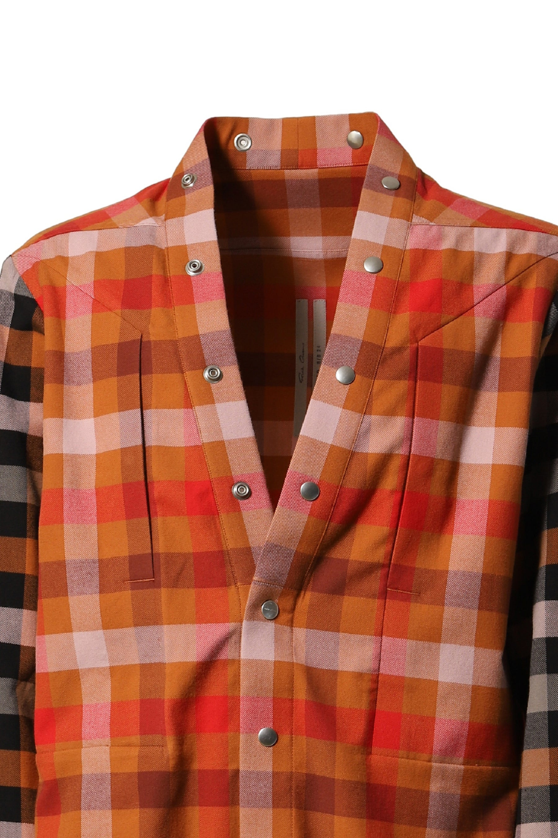 LARRY FOGPOCKET SHIRT / CLAY PLAID BLK PLAID - 6