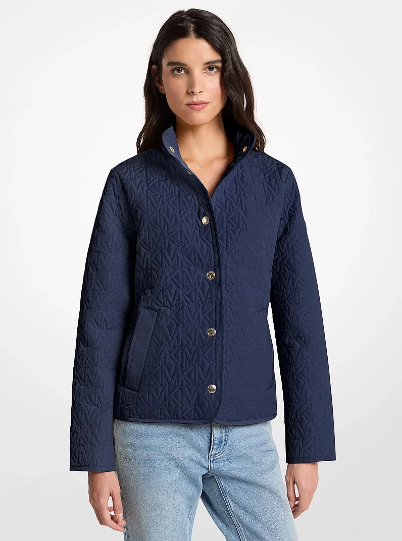 Quilted Logo Jacket - 1