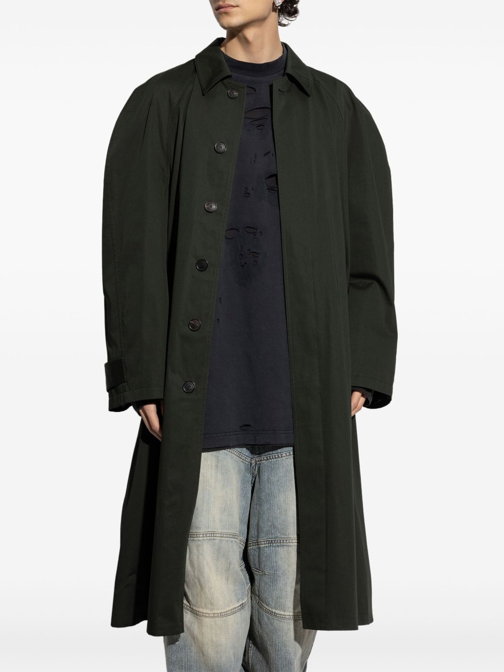 【送料&関税込】Balenciaga Reversible Trench Coat Balenciaga - Reversible trench coat Beige - The Corner