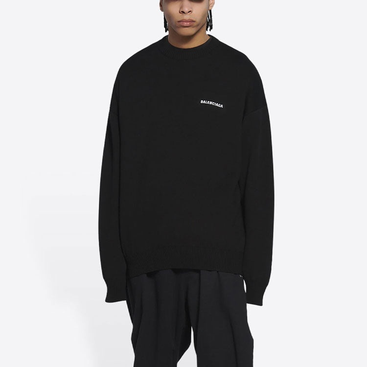 Balenciaga Political Campaign Sweater 'Black' 675292T31761000 - 4