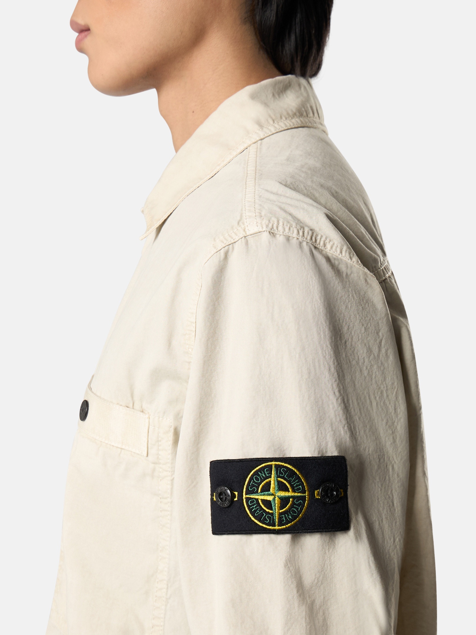 1200029 BRUSHED ORGANIC COTTON CANVAS 'OLD' EFFECT - 3
