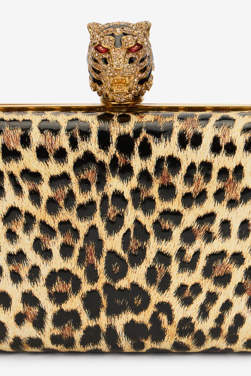 Leopard Print Roar Pochette Bag 5