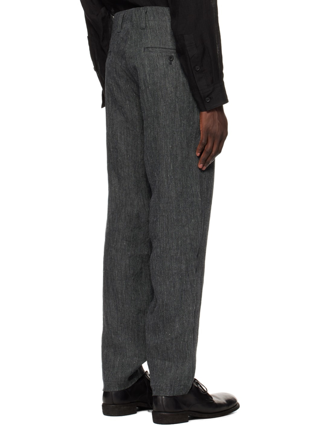 Gray Coin Pocket Trousers - 3