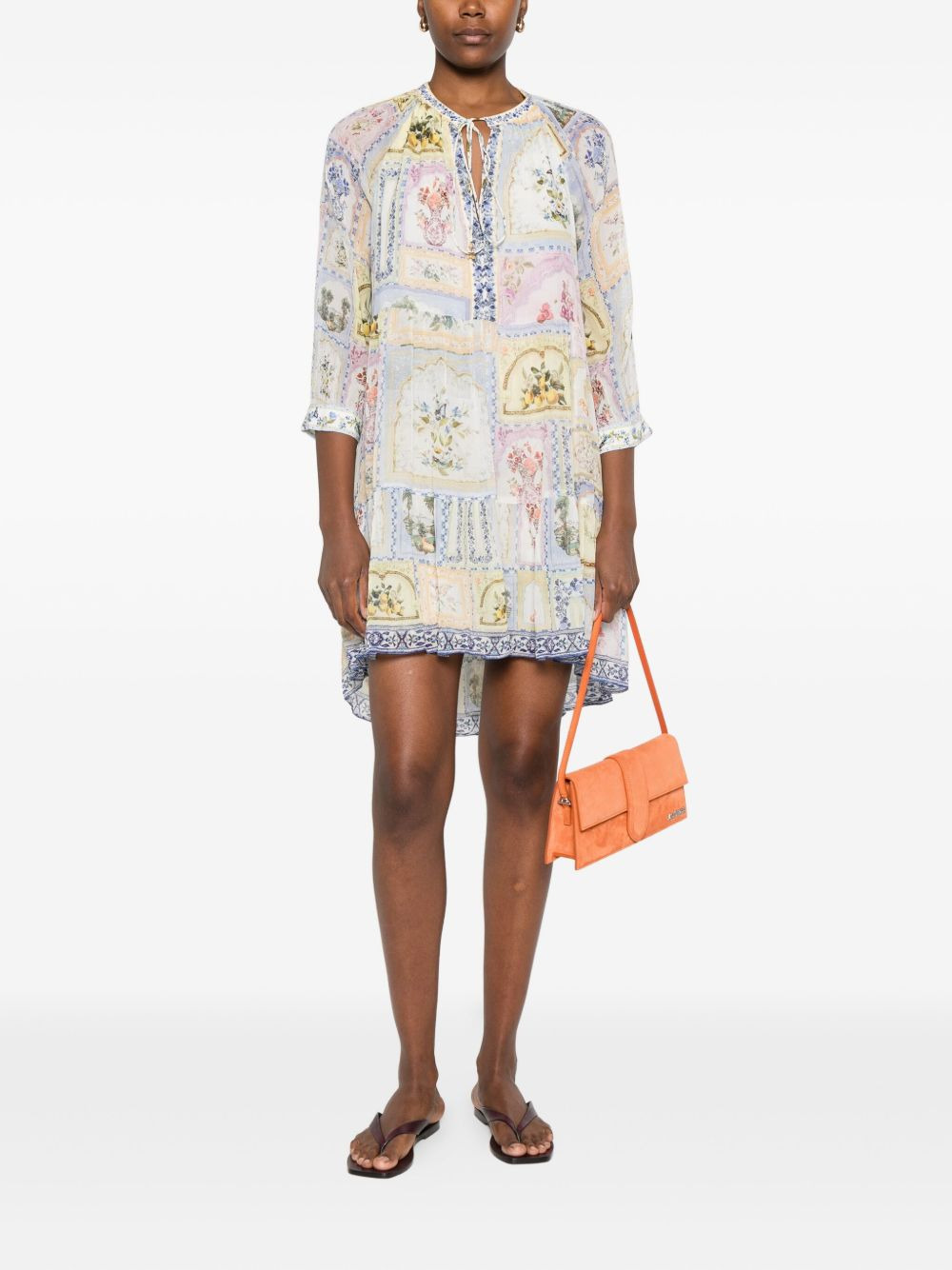 Botanical Ballads floral-print tiered dress - 2