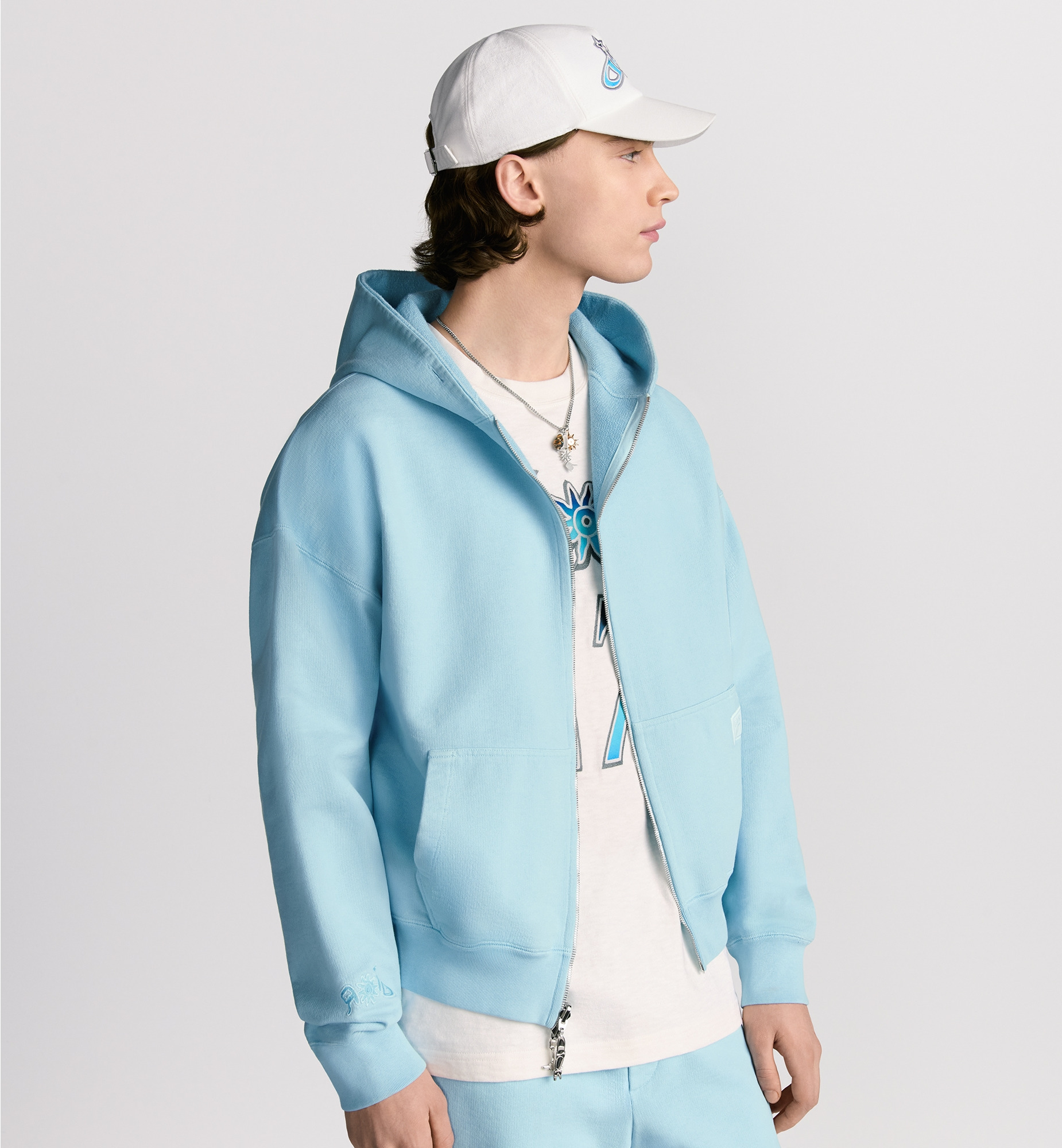 DIOR AND LEWIS HAMILTON Reversible Hooded Sweatshirt - 2