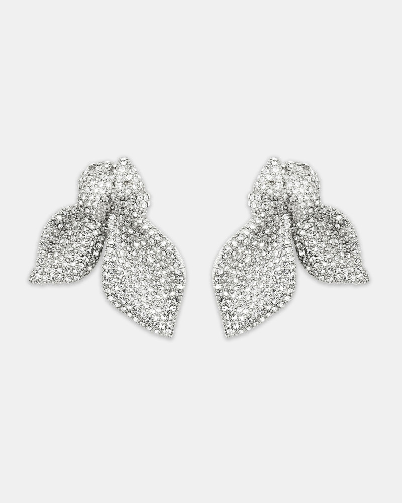 Very Bow Tie Crystal Earrings 1