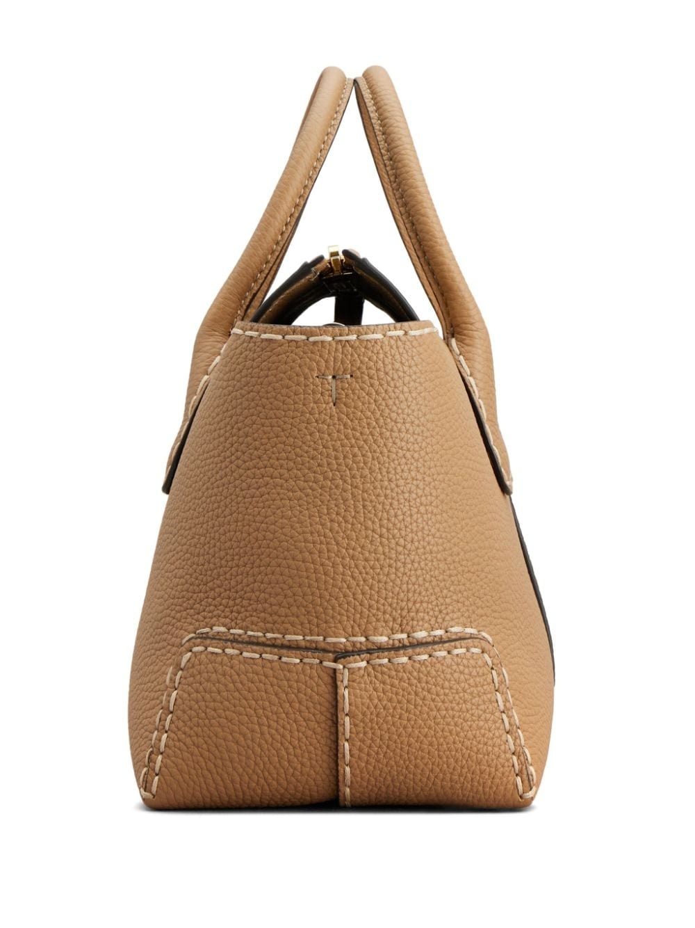 small Di leather tote bag - 3