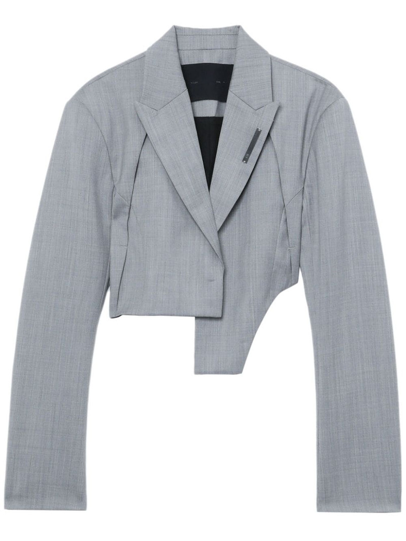asymmetric virgin-wool blazer 1