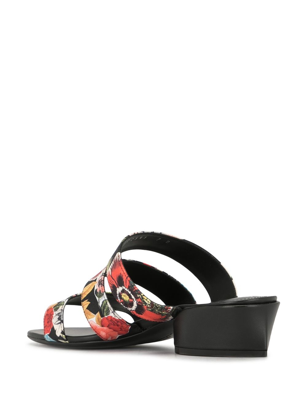 floral-print sandals - 3