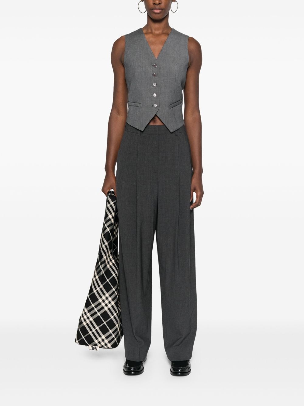 double pleat trousers - 2