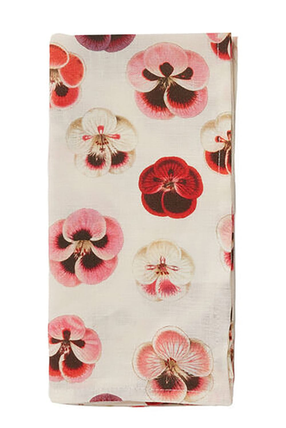 Large Napkins Set Of 2 - Pansy - 2