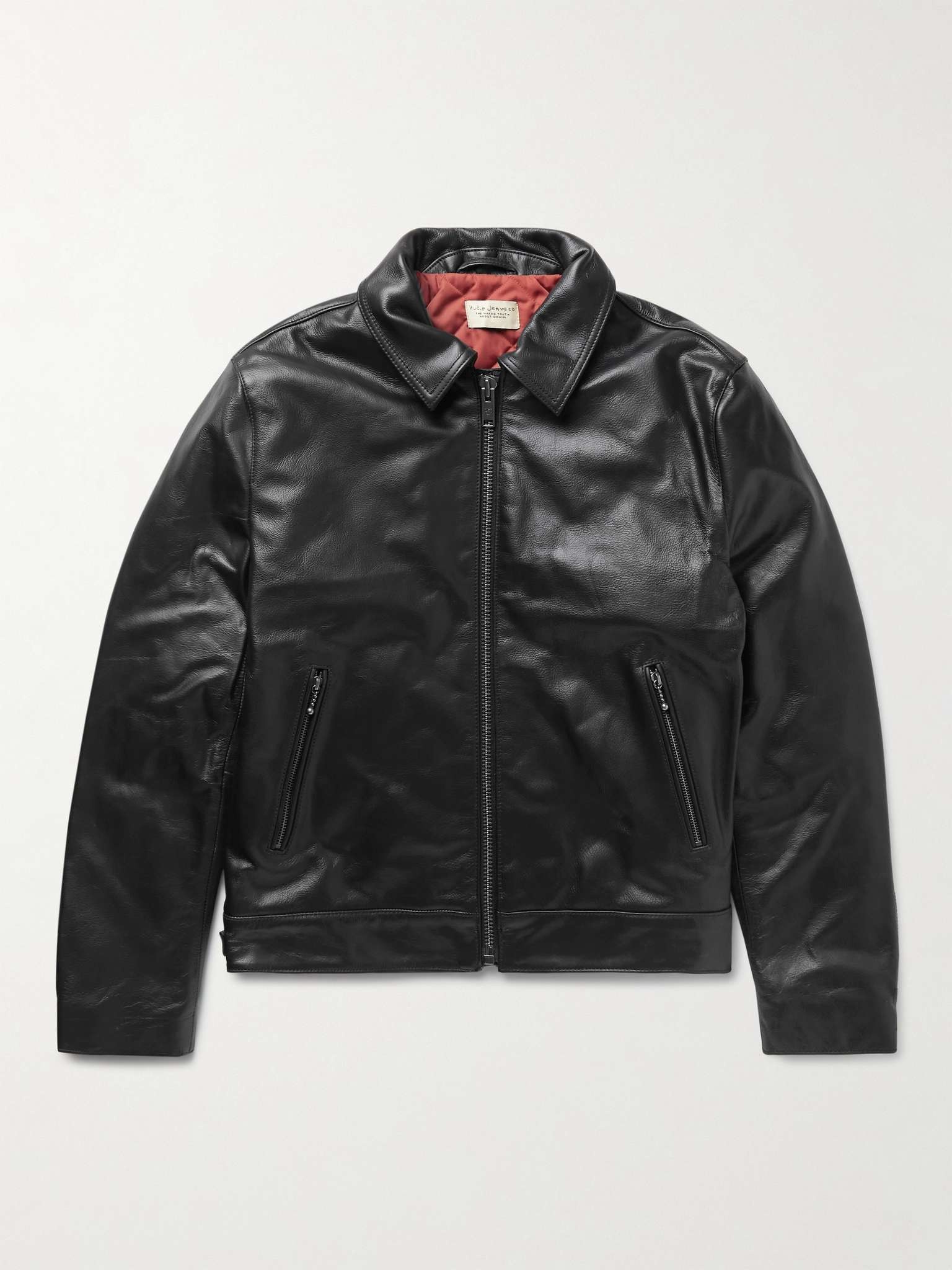 Eddy Leather Blouson Jacket - 1