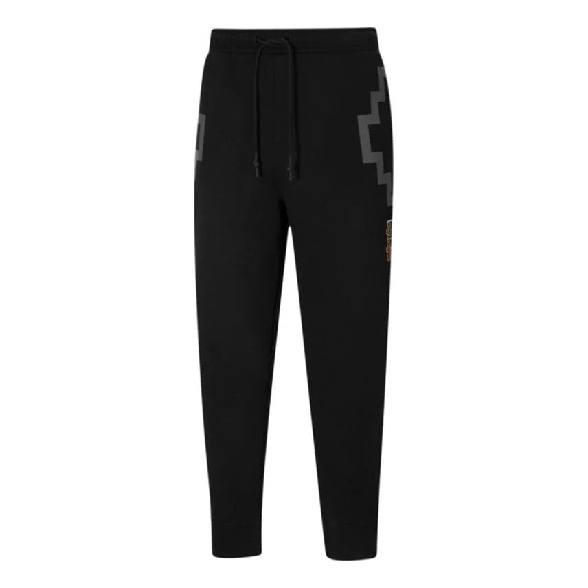 PUMA x PRONOUNCE Unisex 7/8 Pants Geometric Patterns Printing Cropped Trousers Black 532142-01 - 1
