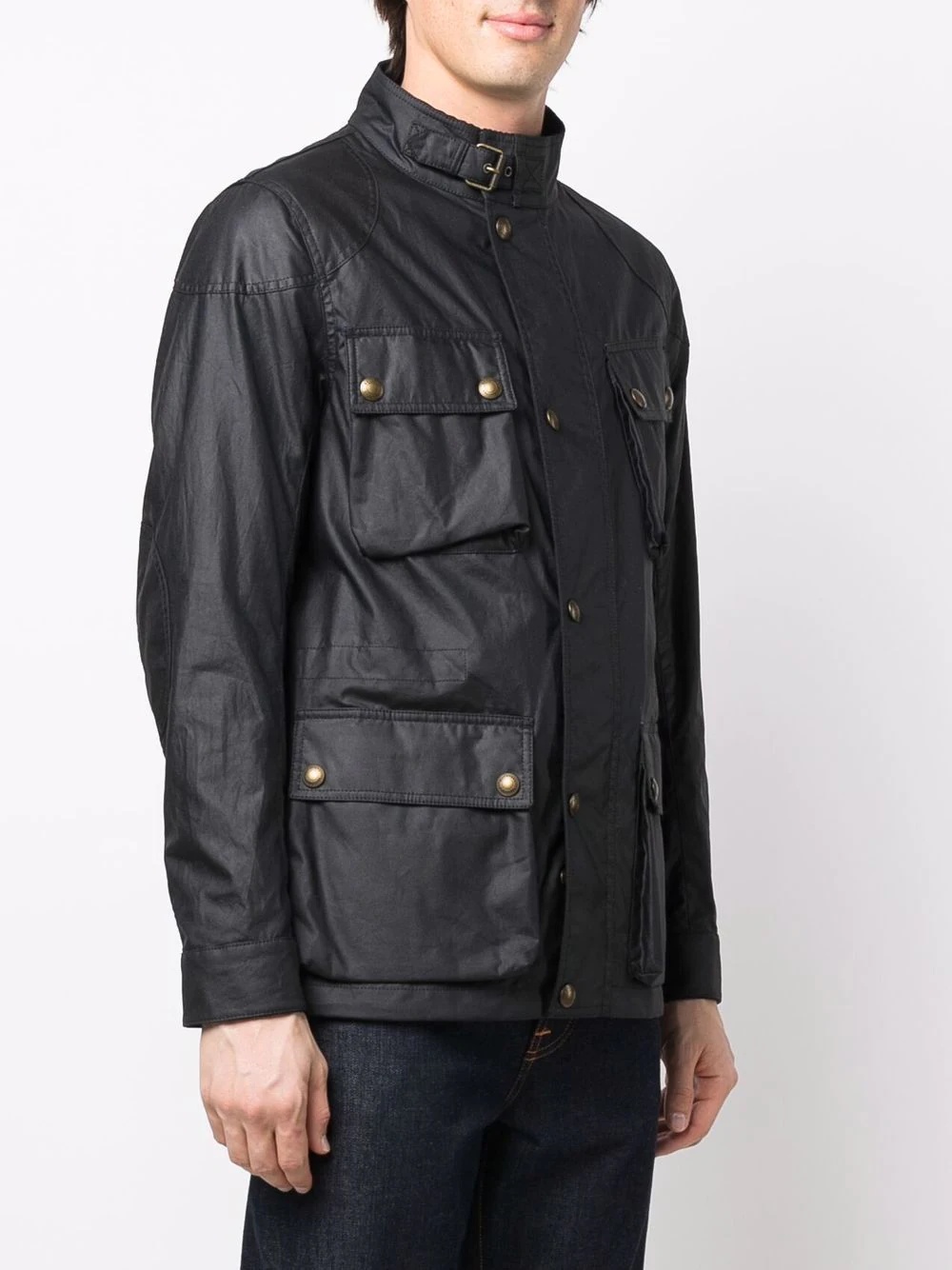 flap-pocket lightweight jacket - 3