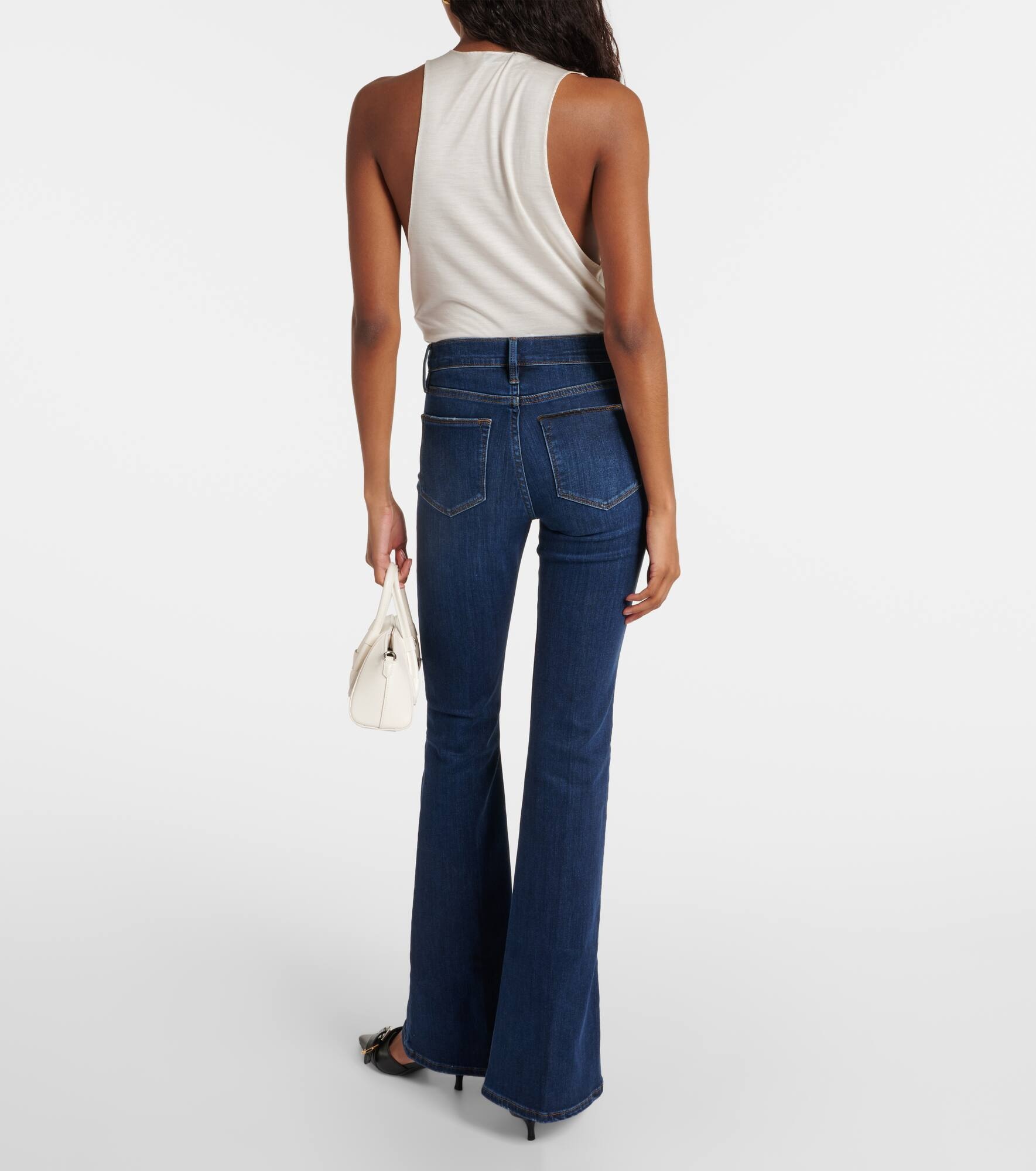 Le High Flare high-rise jeans - 3