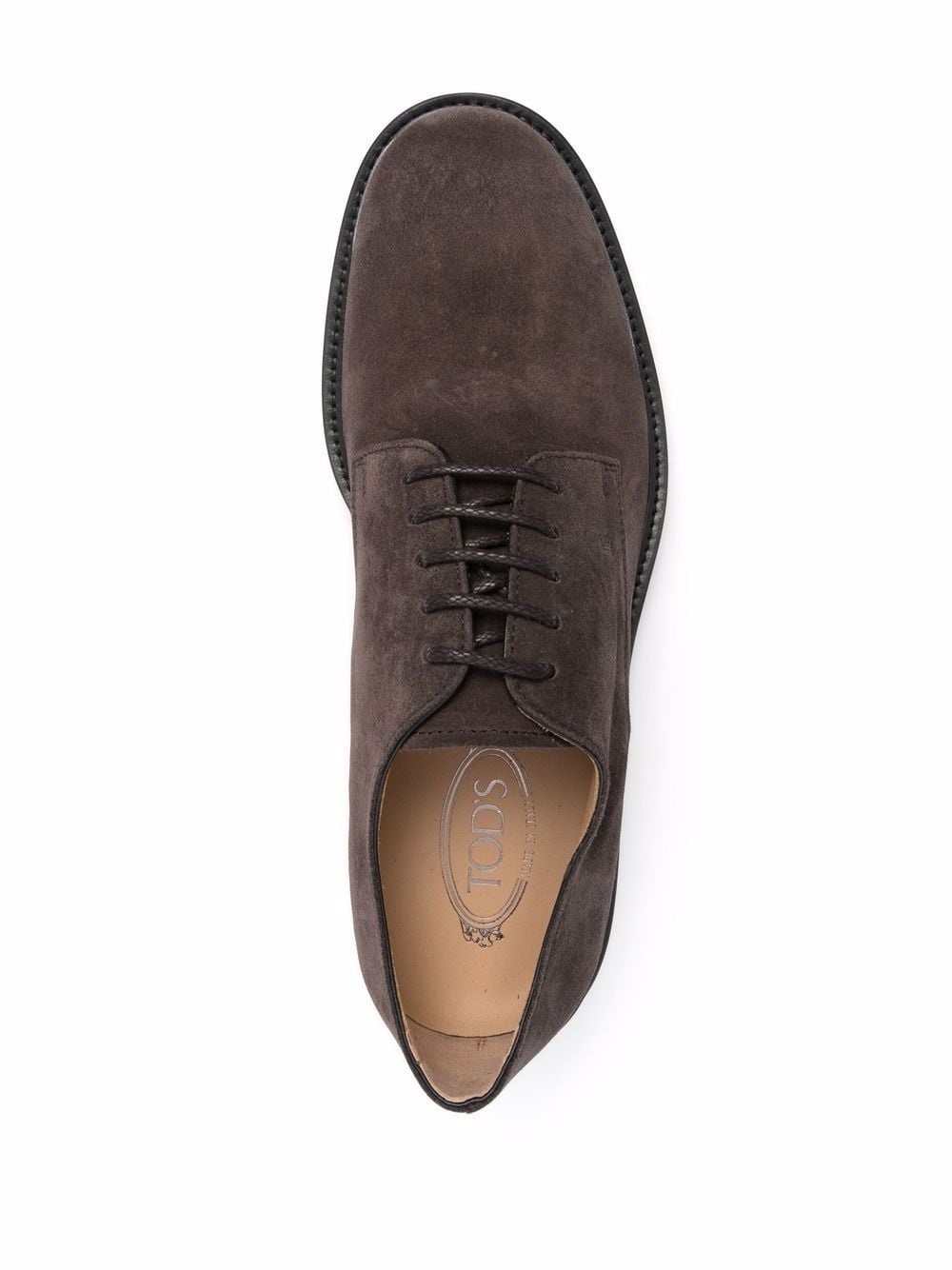 almond-toe lace-up Derby shoes - 4