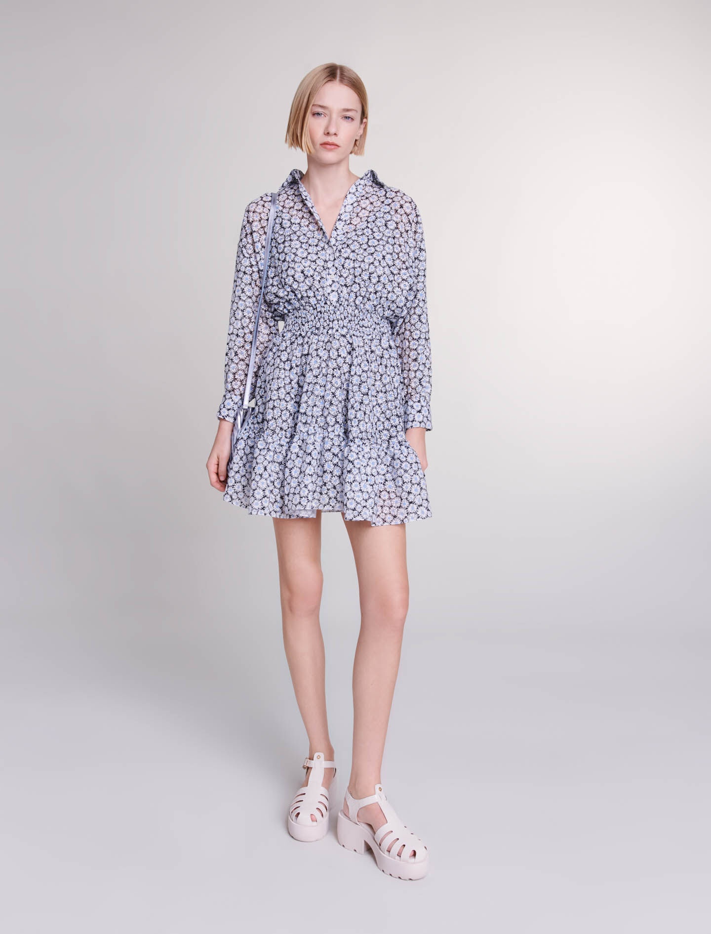 Short floral dress - 2