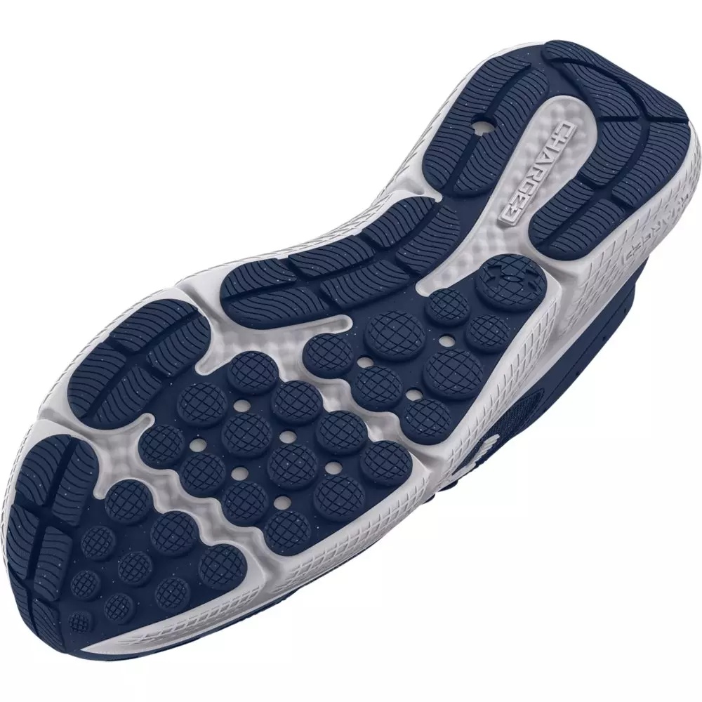 Charged Assert 10 "Academy/White" Men's Wide 4E Running Shoe - 4