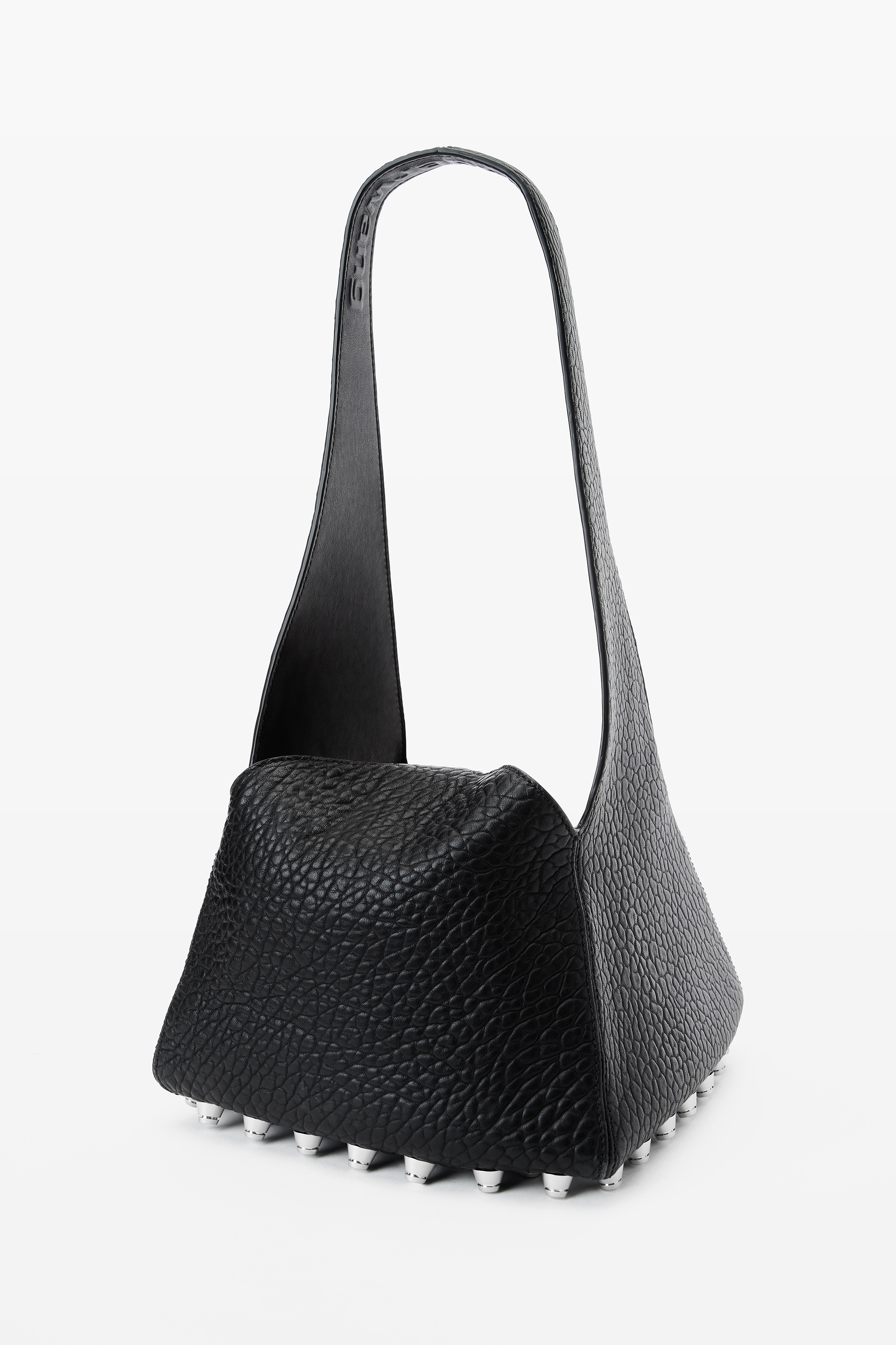 rex medium hobo bag in lambskin leather - 4