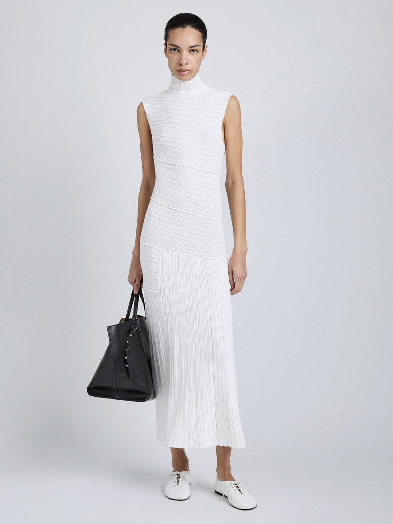 Proenza Schouler Federica Dress in Micro Pleat Knit outlook