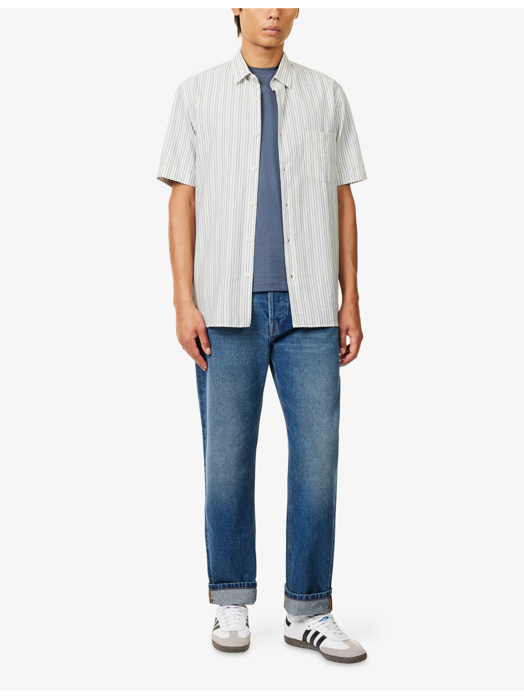 Riviera Short-Sleeve Cotton-Jersey T-Shirt - 2
