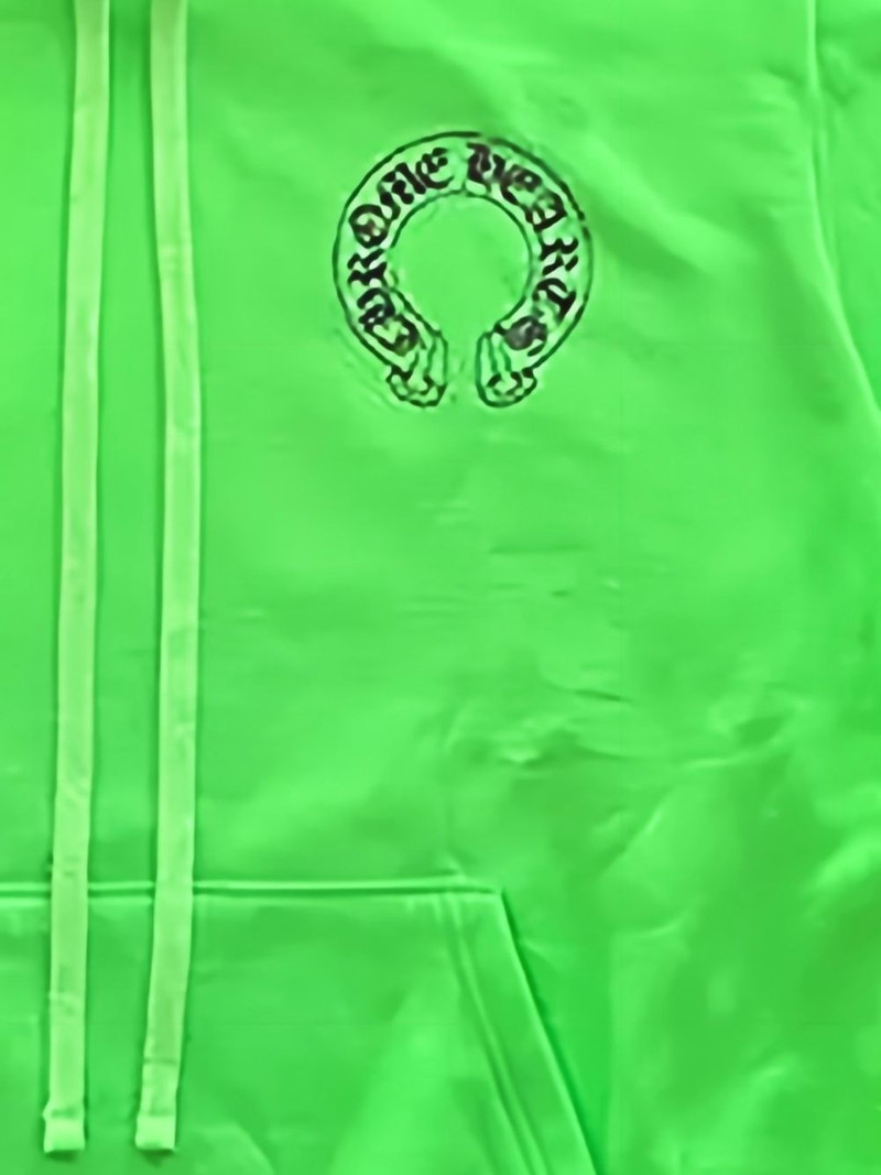 Chrome Hearts Miami scroll logo hoodie outlook