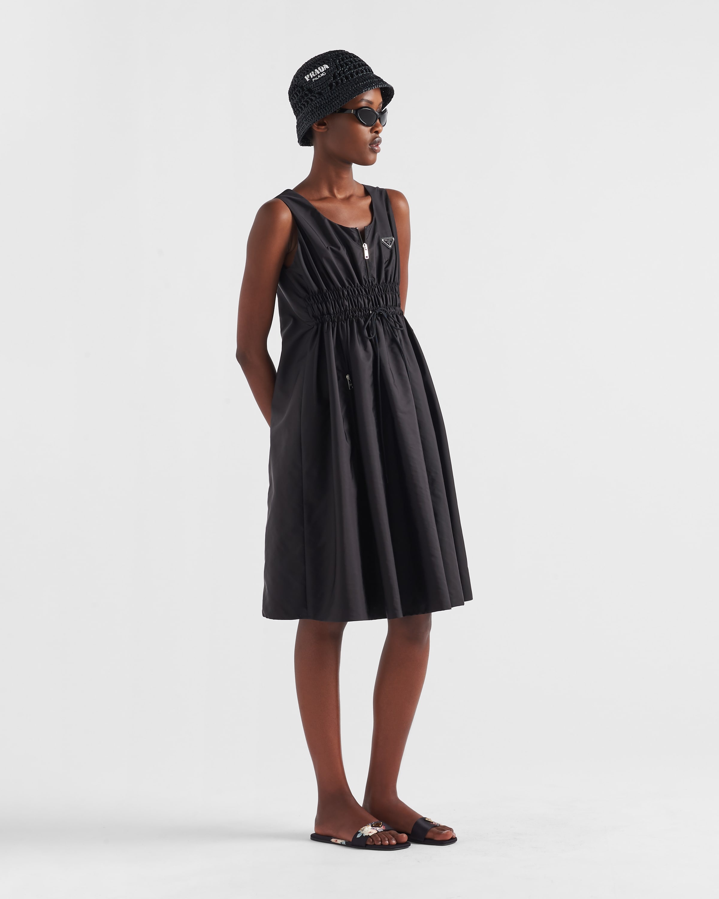 Light Re-Nylon sleeveless dress - 2