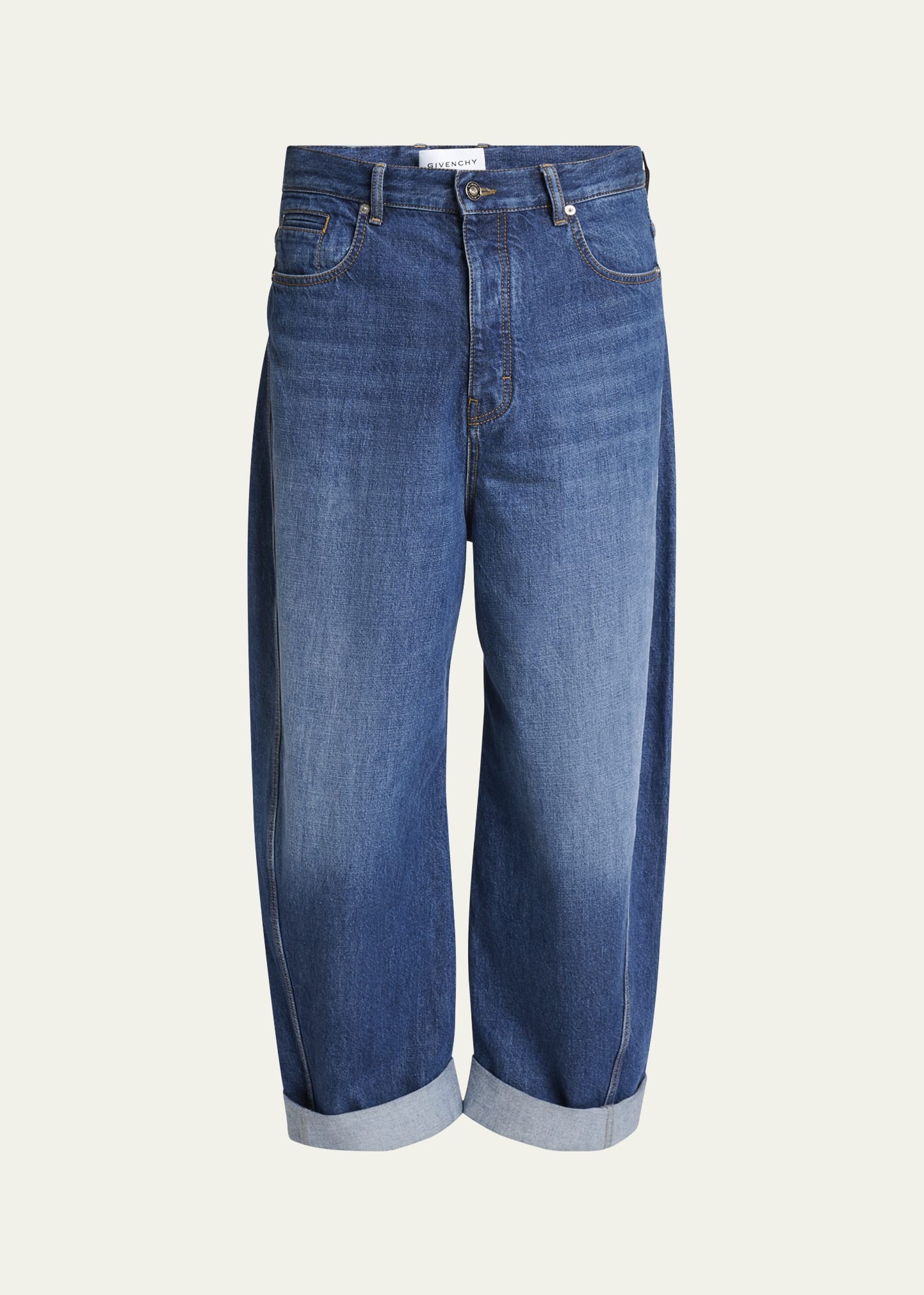 Men's Twisted-Seam Denim Jeans - 1