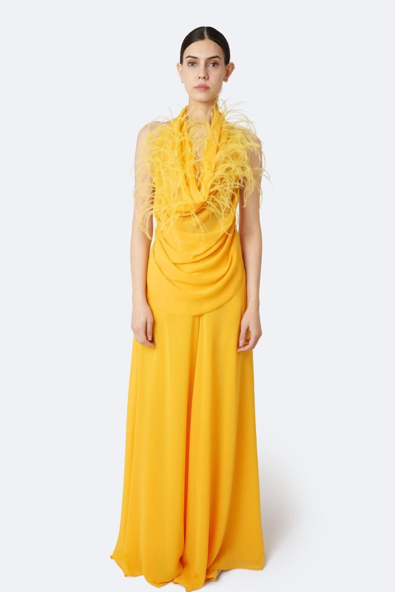 LAPOINTE Lightweight Georgette Wide Leg Pant outlook