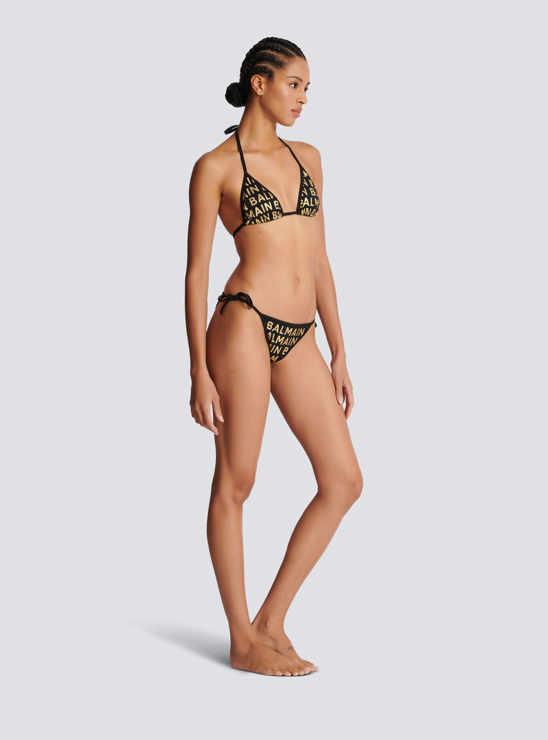 Balmain triangle bikini 3
