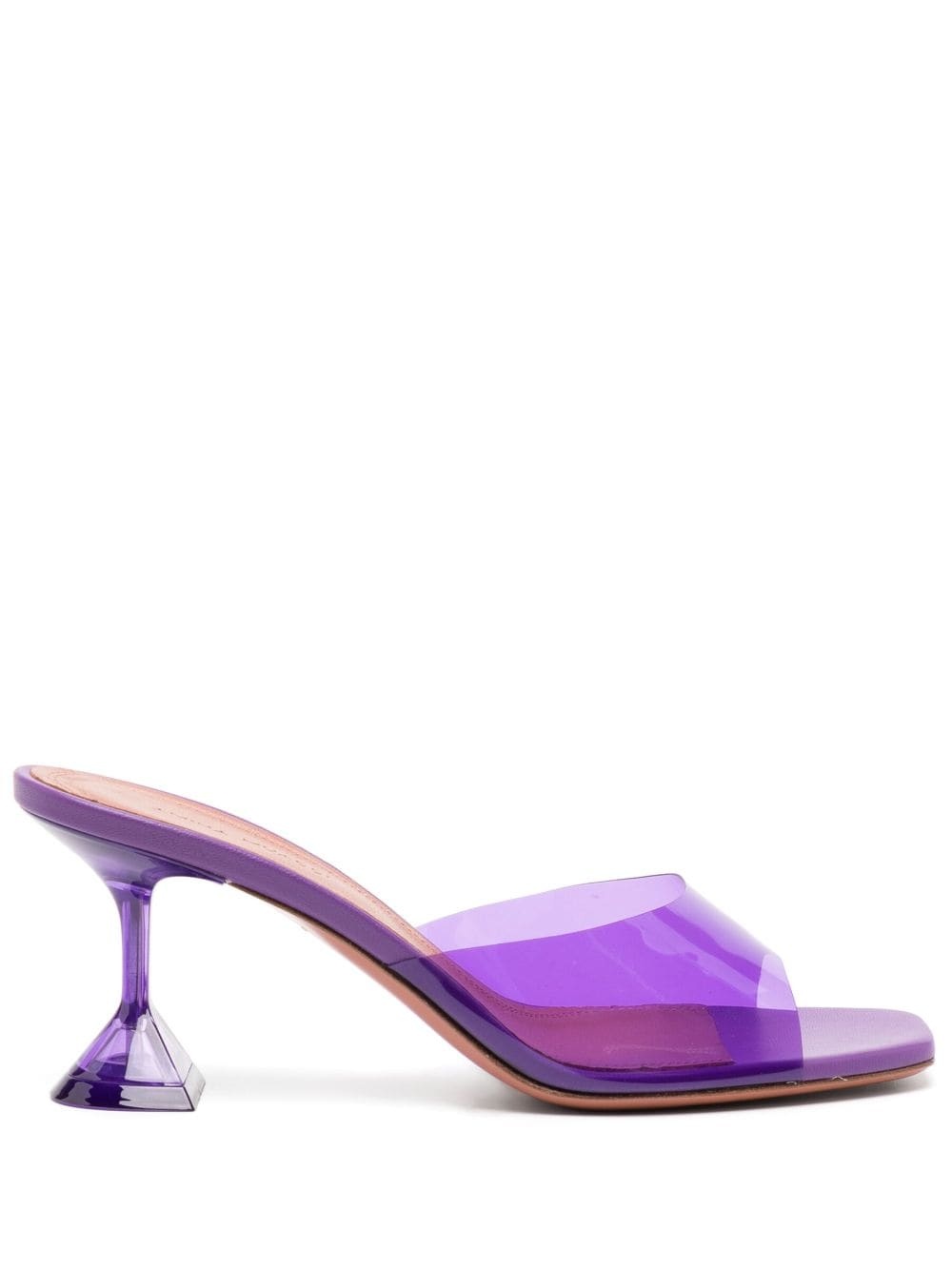 Lupita 70 glass mules - 1