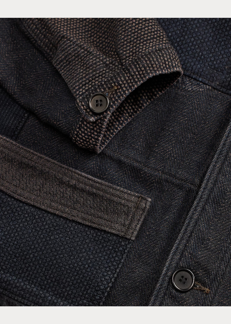 Limited-Edition Indigo Patchwork Jacket 3