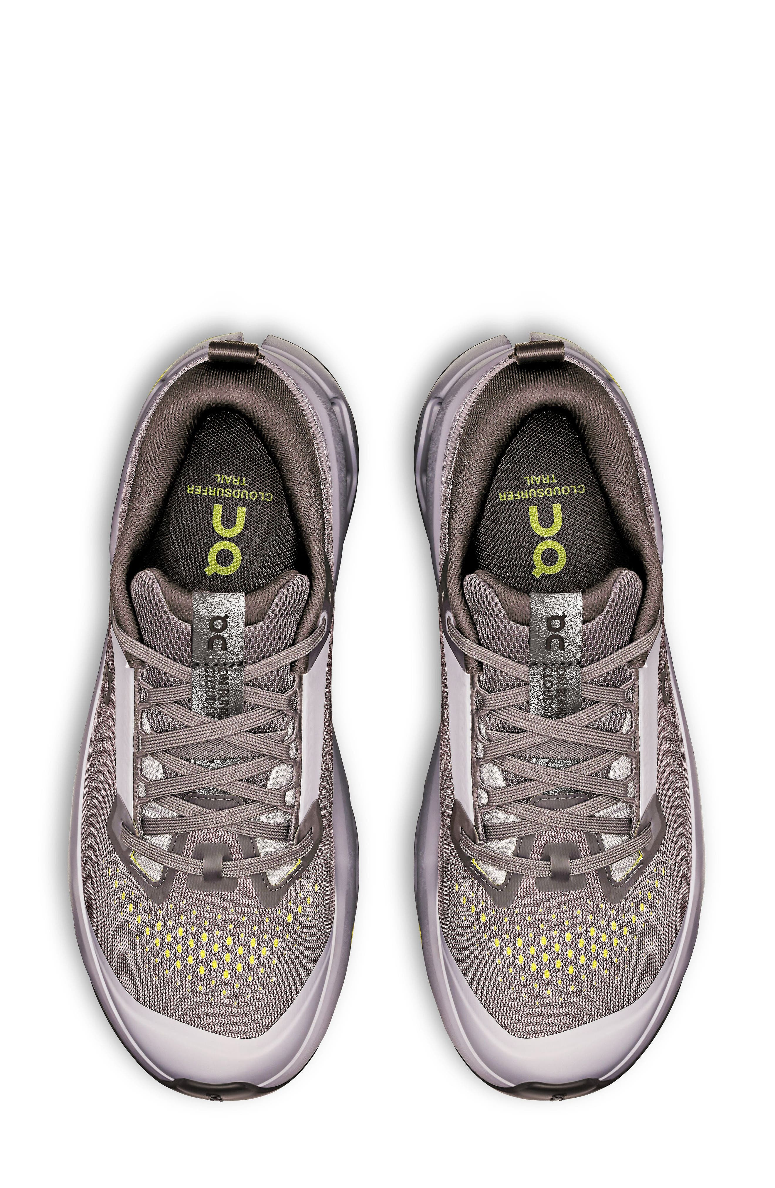 On Cloudsurfer Trail 2 Trail Running Shoe in Iron/Lilac at Nordstrom - 3