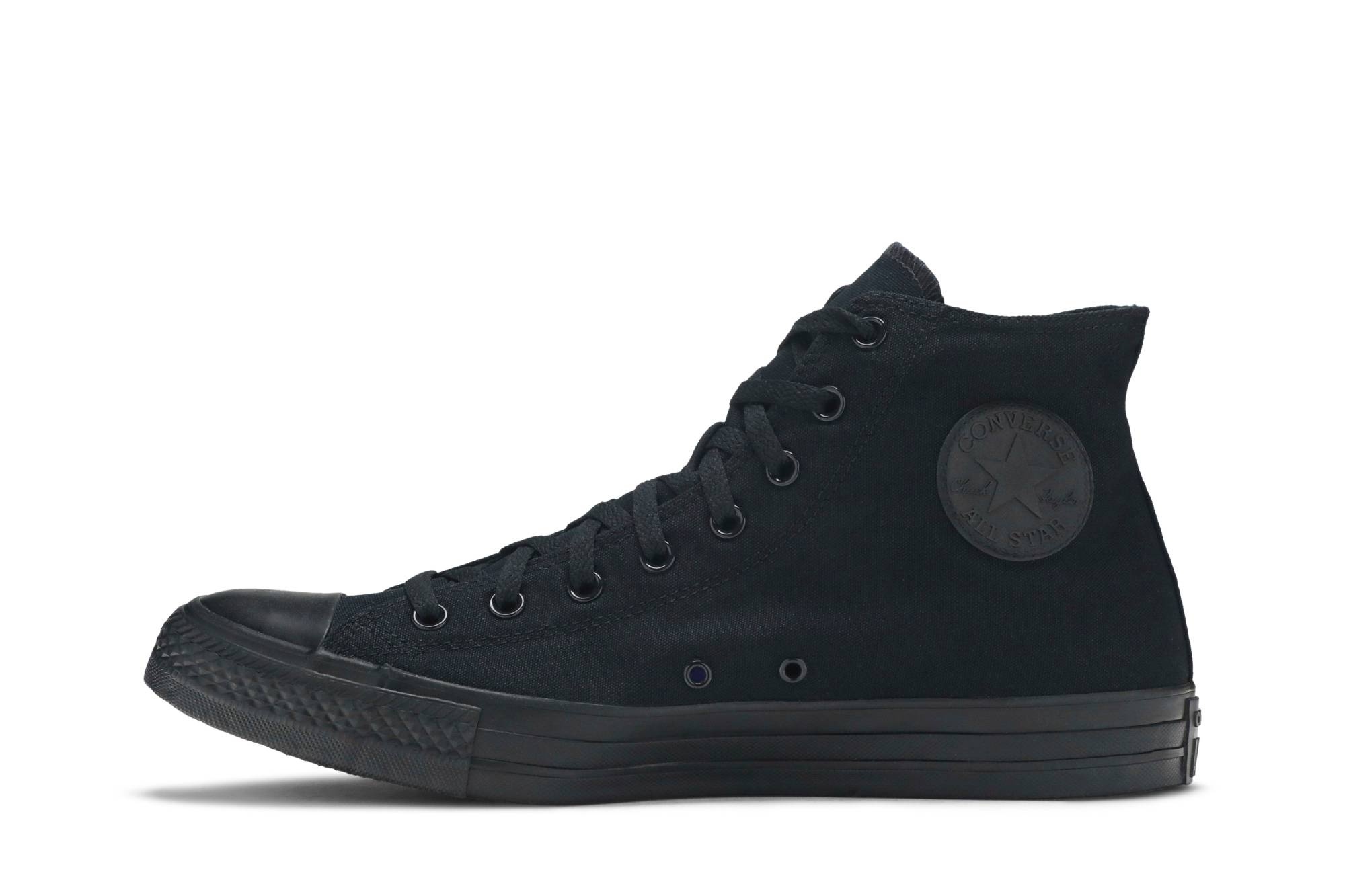 Chuck Taylor All Star Hi 'All Black' - 3