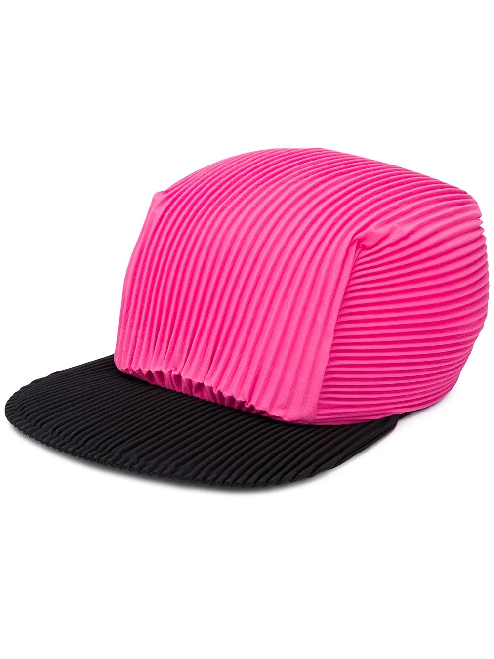 pleated cap - 1