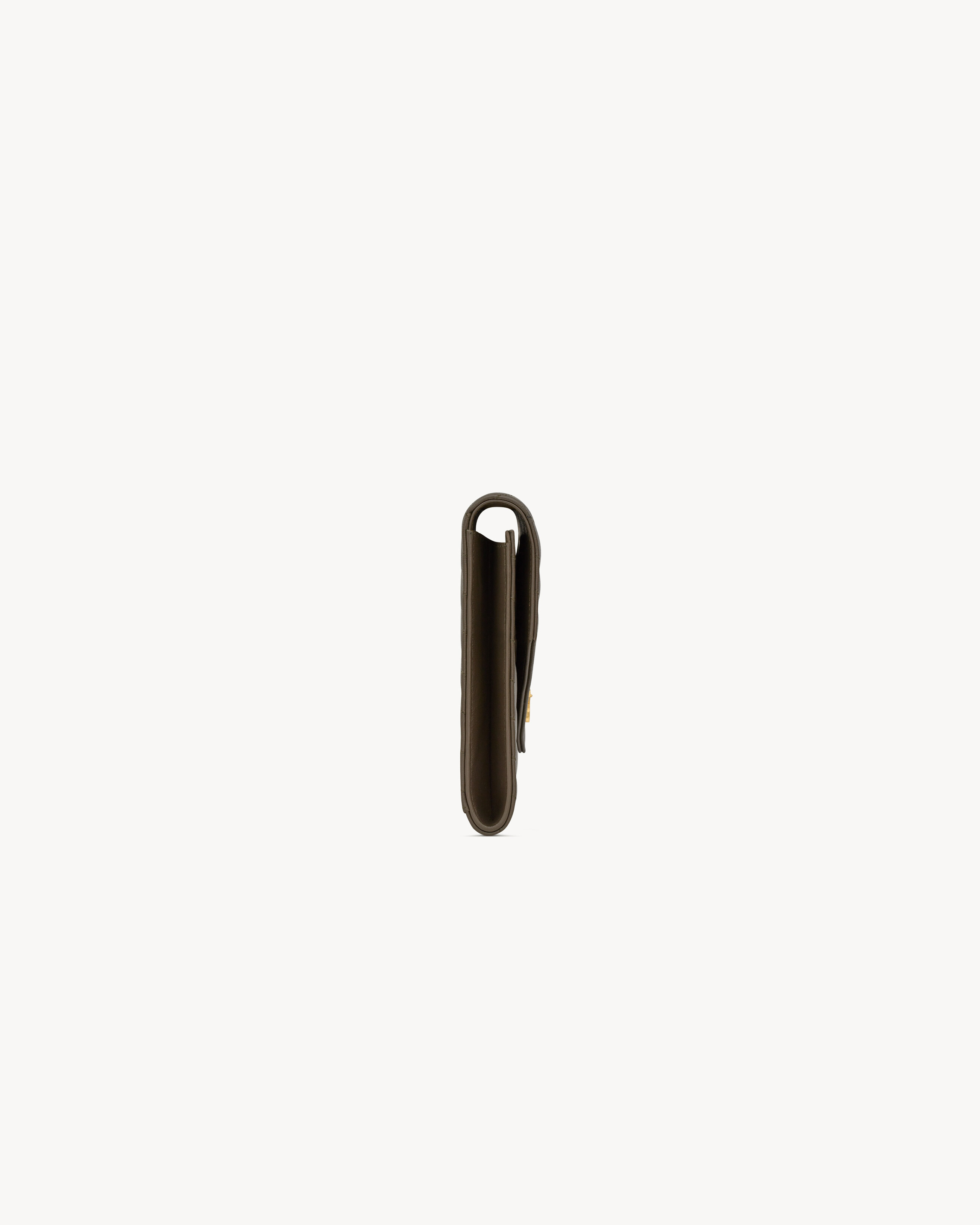 CASSANDRE MATELASSÉ FLAP POUCH IN LAMBSKIN - 4