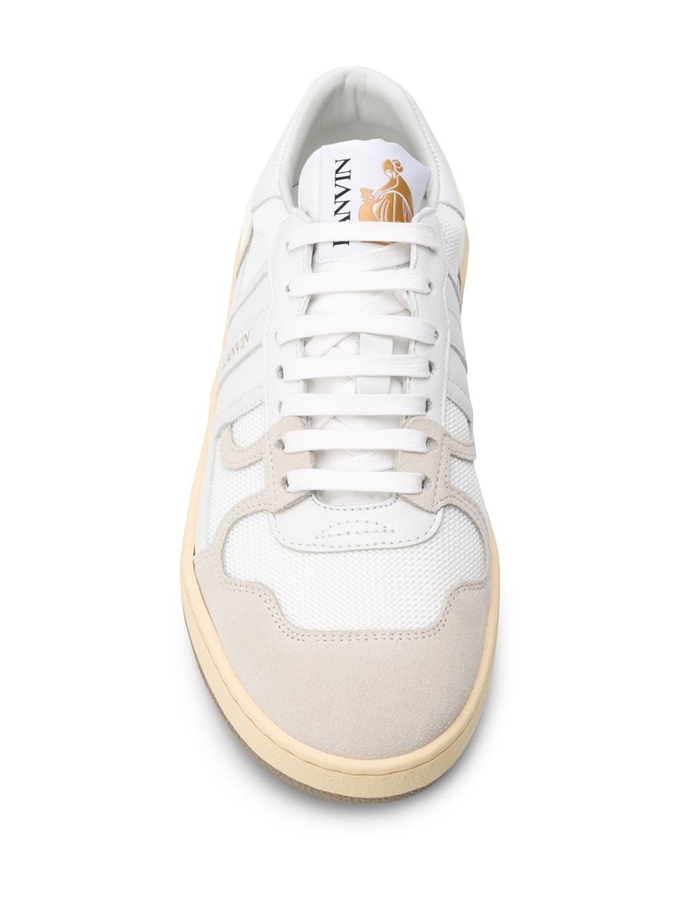 Clay leather low-top sneakers - 4