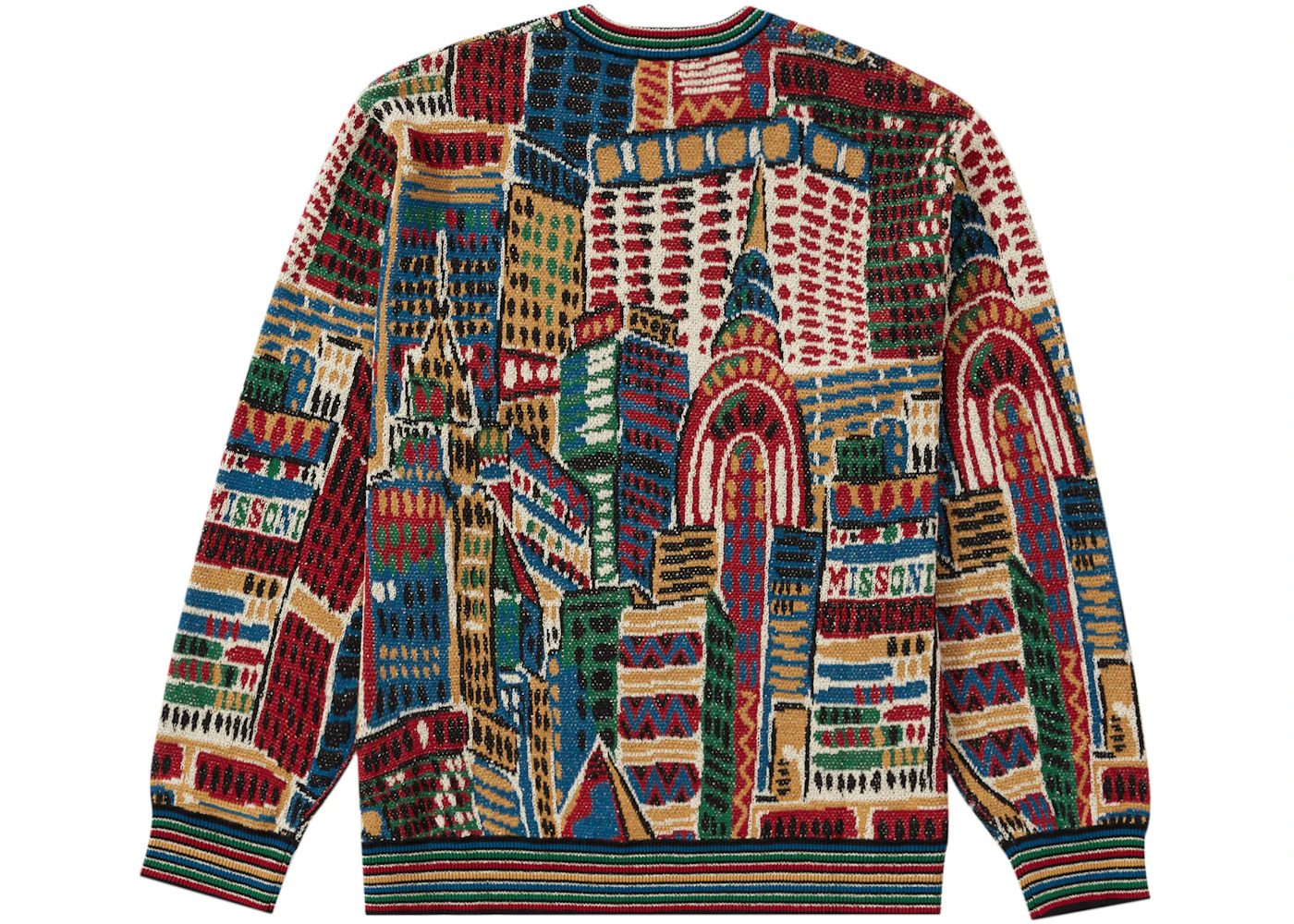 Supreme Missoni Sweater Burgundy - 2