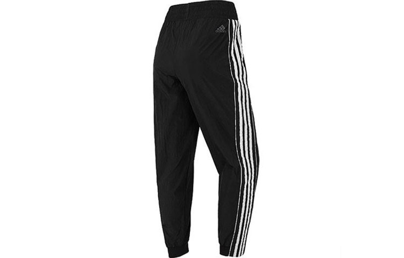 adidas (WMNS) adidas Str W Pt Mix 캐주얼 스포츠 사이드 스트립 긴 바지 / 바지 블랙 H09726 outlook