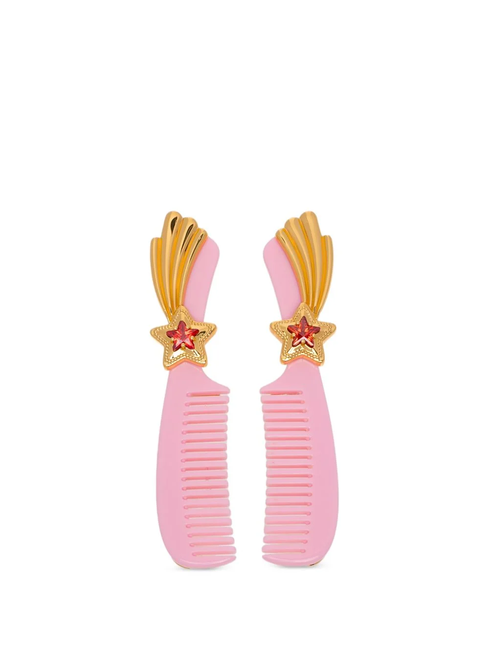 comb drop earrings - 1