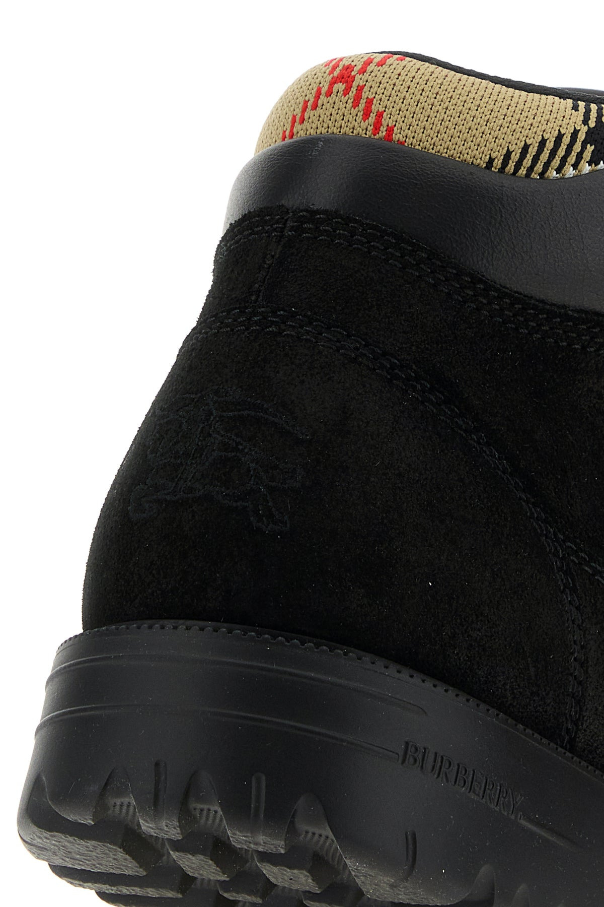 Black suede Moor ankle boots - 4