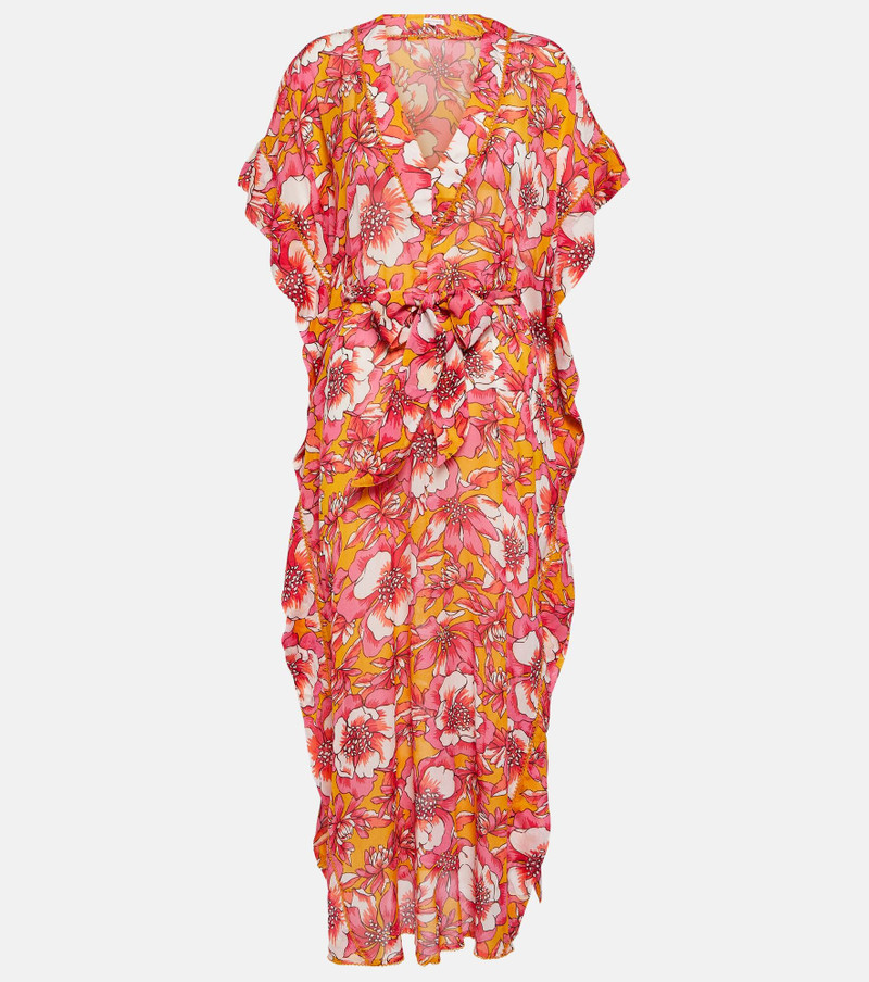 Andrea floral kaftan - 1