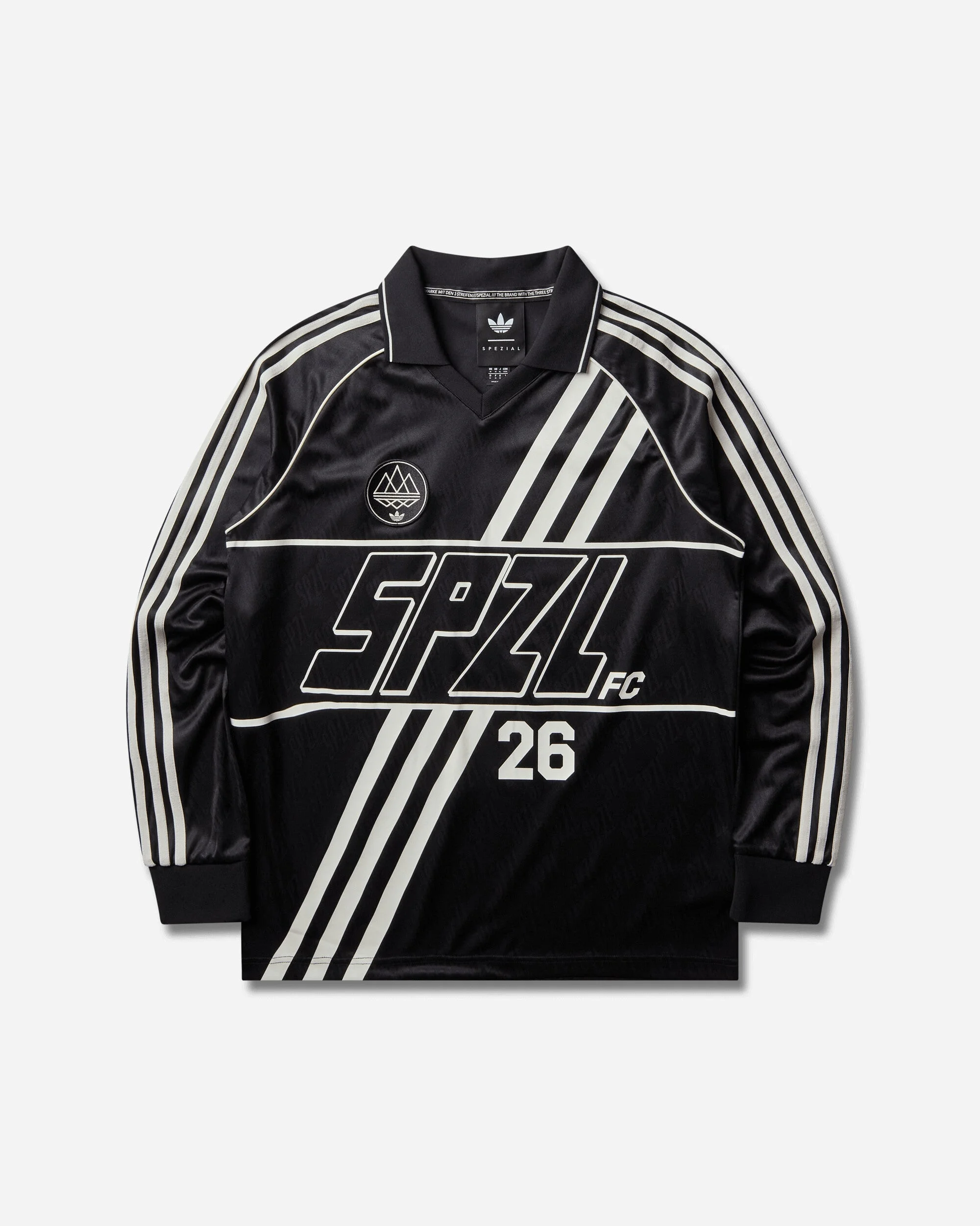 Men's SPZL F.C. Longsleeve T-Shirt Black - 1