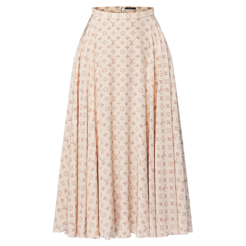 Monogram Midi Skirt 1