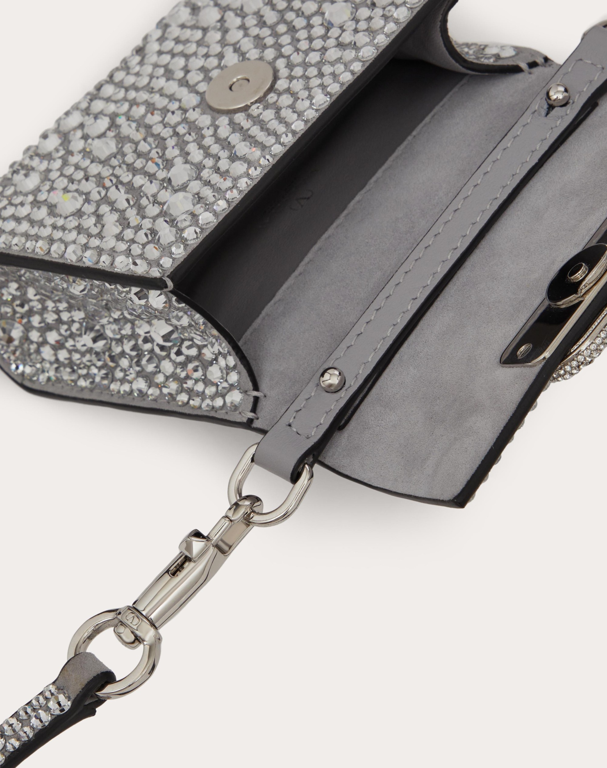MICRO VSLING EMBROIDERED HANDBAG - 6